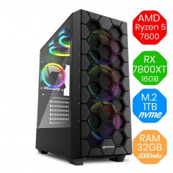 AMD Ryzen 5 7600 - Radeon RX 7700 XT - M.2 1tb - Ram 32GB DDR5