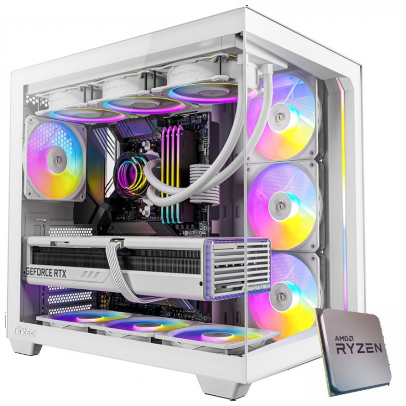 AMD Ryzen 7 9700X - RX 9070XT 16GB - M.2 1tb - Ram 32GB DDR5 - Liquido