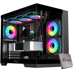 AMD Ryzen 7 7700X - RX9060XT 16GB - M.2 1tb - Ram 32GB DDR5 - Liquido - RGB