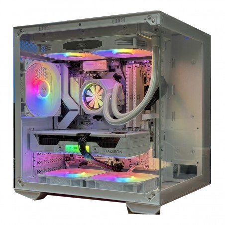 PC gaming Ryzen 5 7600X con RX 9060 XT
