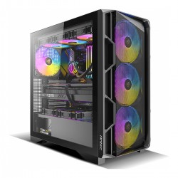 PC gaming Ryzen 7 7800X3D RTX 5070 – case Antec AX1000 (foto principale)