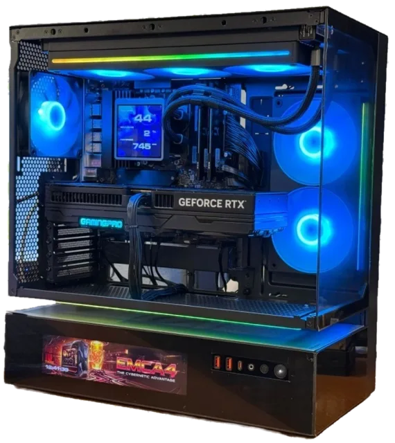PC gaming con raffreddamento a liquido